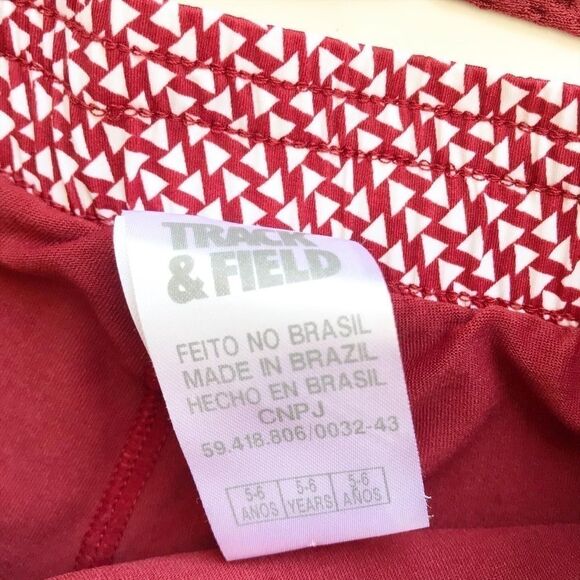 Track & Field Skort/ zip up jacket set EUC 5/6Y - Picture 4 of 5